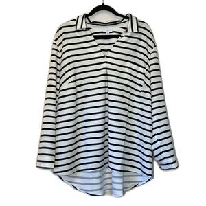 J. Jill Striped Blouse